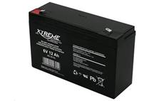 Baterie olověná 6V / 12Ah XTREME / Enerwell bezúdržbový gelový akumulátor