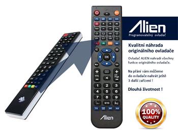 Dálkový ovladač ALIEN AB CryptoBox 400 mini HD, 400 HD, 450 HD - náhrada