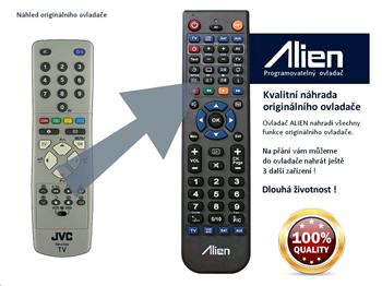 Dálkový ovladač ALIEN JVC RM-C1500