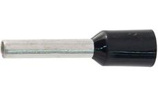 Dutinka pro kabel 1,5mm2 černá (E1510)