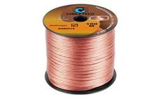 Kabel dvojlinka Cabletech KAB0321 2x1,5mm průhledná OFC