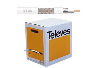 Kabel koaxiální Televes T-100 Cu 212604 / 250m / 6,6 mm