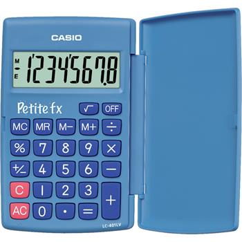 Kalkulačka CASIO LC 401 LV/ BU blue petite FX