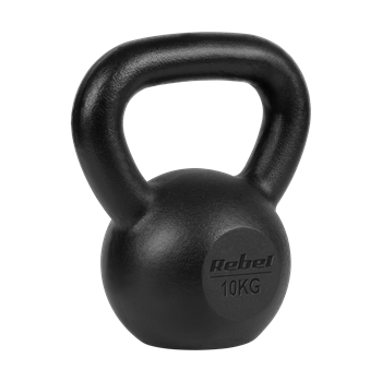 Kettlebell Litinový 10 kg REBEL ACTIVE RBA-2323-10