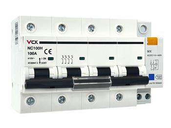 Odpínač s přepínacím vypínačem VCX NC100H 4P 400V / 100A