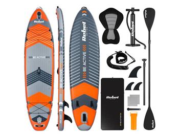 Paddleboard SUP REBEL ACTIVE RBA-4507-OR - ORANŽOVÝ 335x84x15 cm