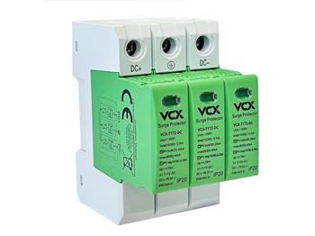 Přepěťová ochrana VCX DC třída T1T2 (B+C) 3P 1200V 12.5kA GREEN