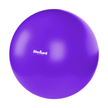 Rehabilitační pilates míč REBEL ACTIVE RBA-3103-PU 25 cm fialový