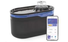 Vodní fontána EMOS H6102 GoSmart, 2,6 l, šedá, Wi-Fi