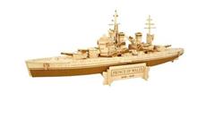 Woodcraft Dřevěné 3D puzzle bitevní loď Prince of Wales