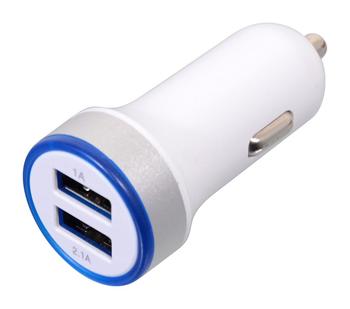 Zástrčka 2xUSB 12-24V 5V/2100mA