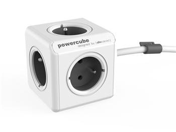 Zásuvka PowerCube Extended s kabelem 1,5m GREY